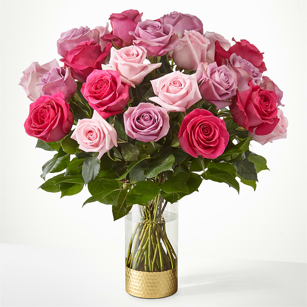 Pure Beauty Mixed Roses – Loveland Colorado Flowers, Loveland CO