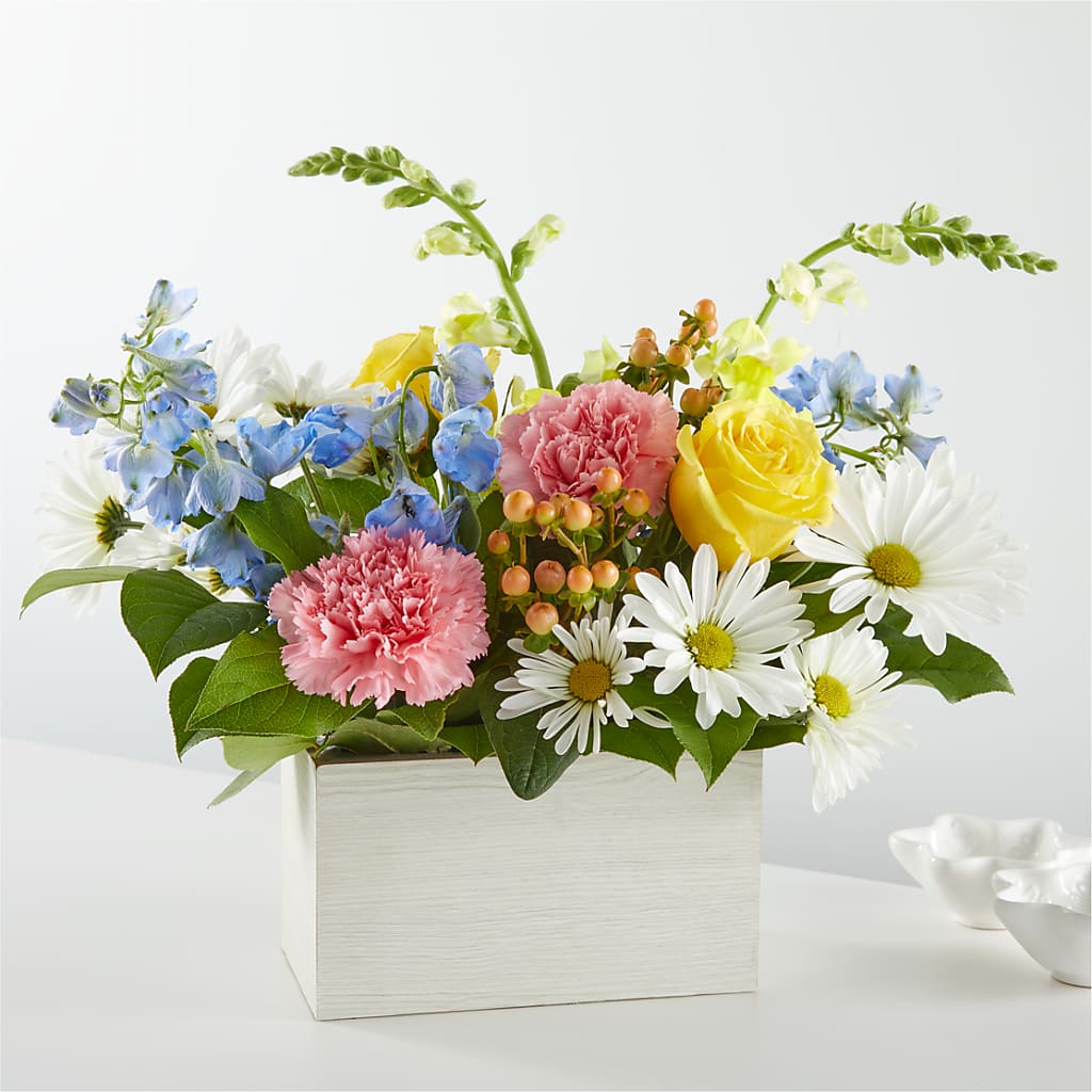 Sun Salutation Box Bouquet – Loveland Colorado Flowers, Loveland CO