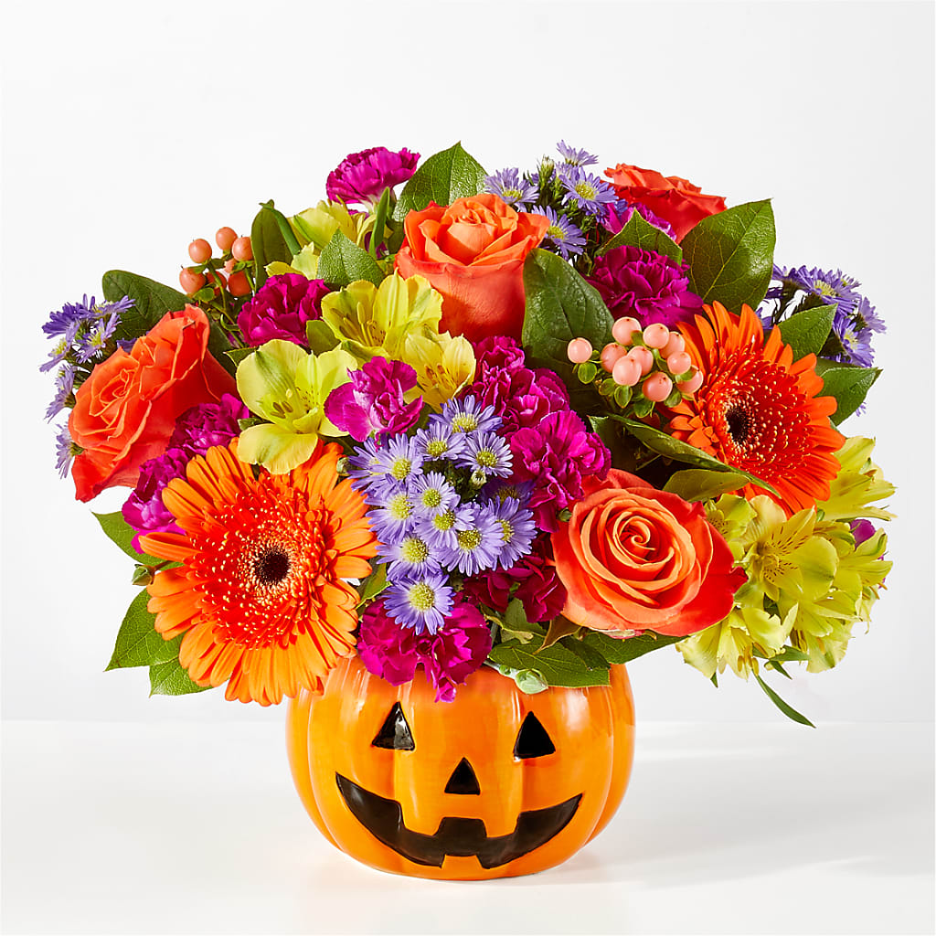 Tricks & Treats Pumpkin – Loveland Colorado Flowers, Loveland CO