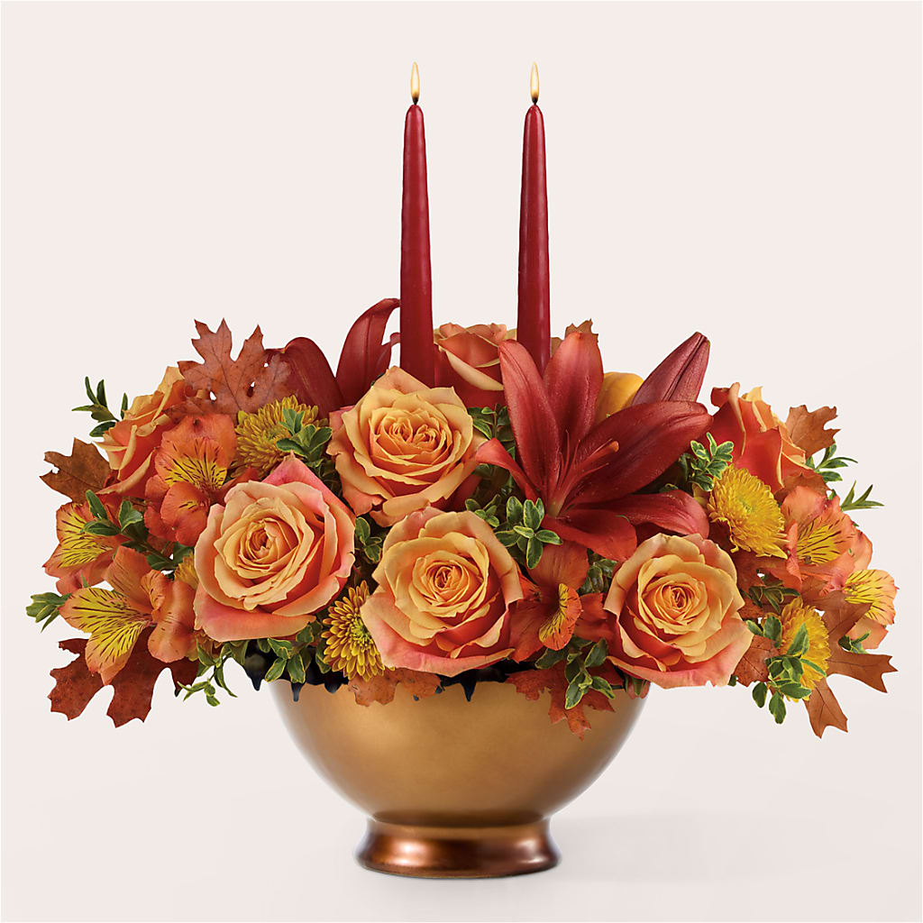 Harvest Table Centerpiece – Loveland Colorado Flowers, Loveland CO