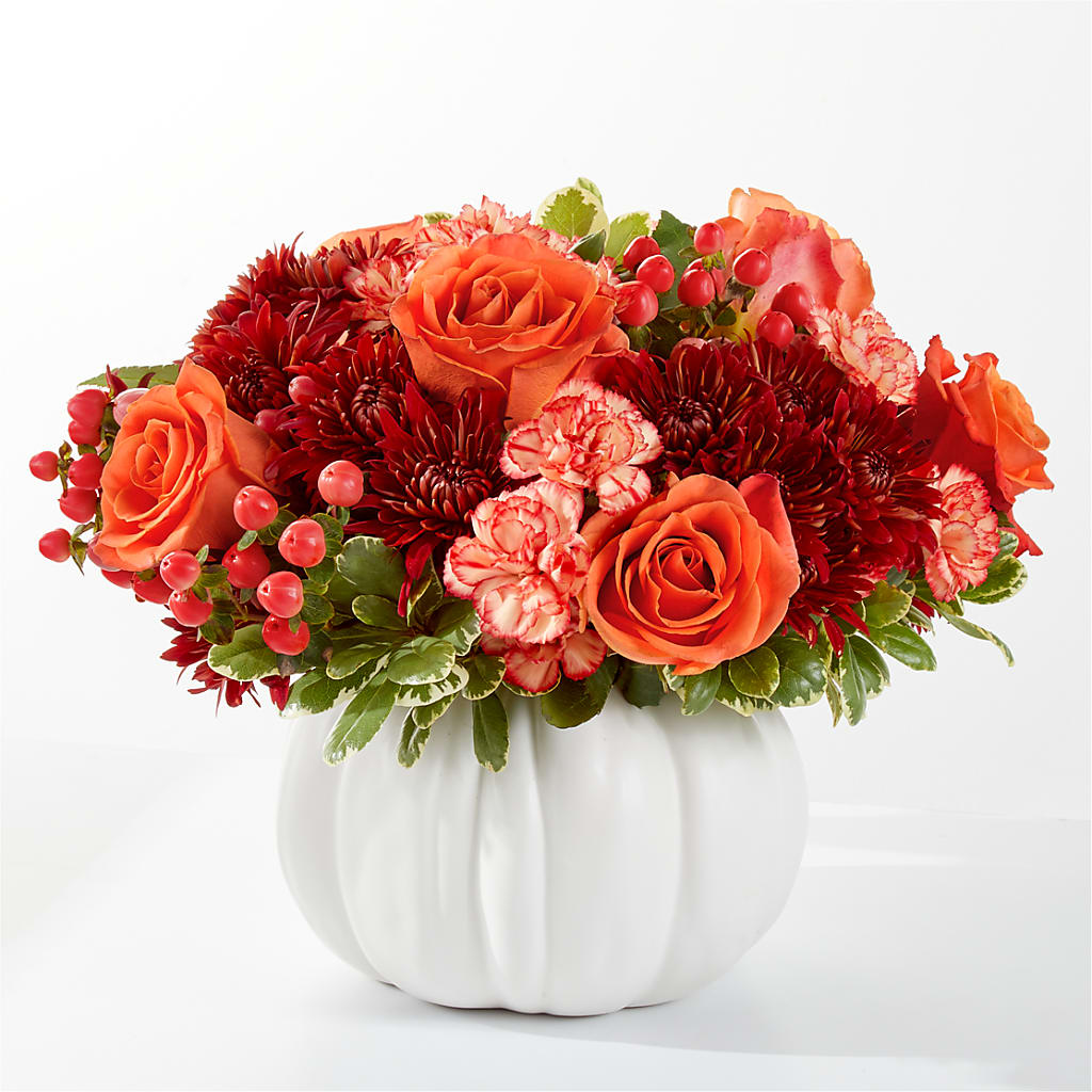 Autumn Air Pumpkin Bouquet – Loveland Colorado Flowers, Loveland CO