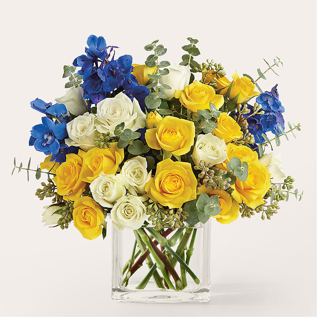 Sparkling Citrine Bouquet – Loveland Colorado Flowers, Loveland CO