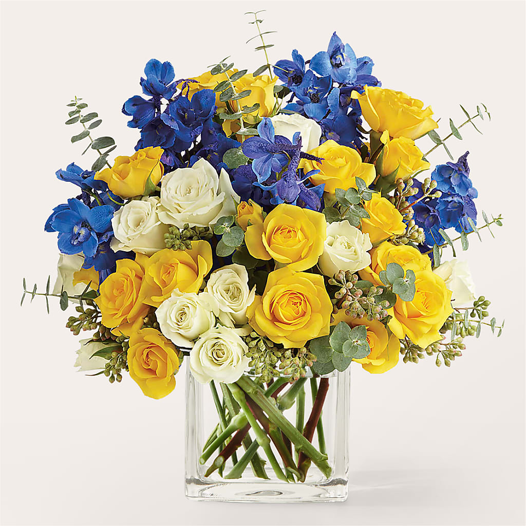 Sparkling Citrine Bouquet – Loveland Colorado Flowers, Loveland CO