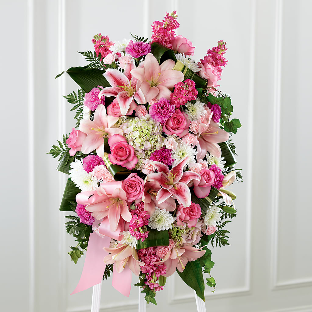 Comforting Standing Spray – Loveland Colorado Flowers, Loveland CO