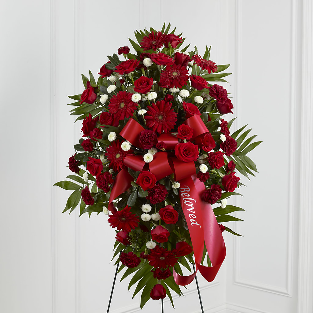 Treasured Memories Standing Spray – Loveland Colorado Flowers, Loveland CO