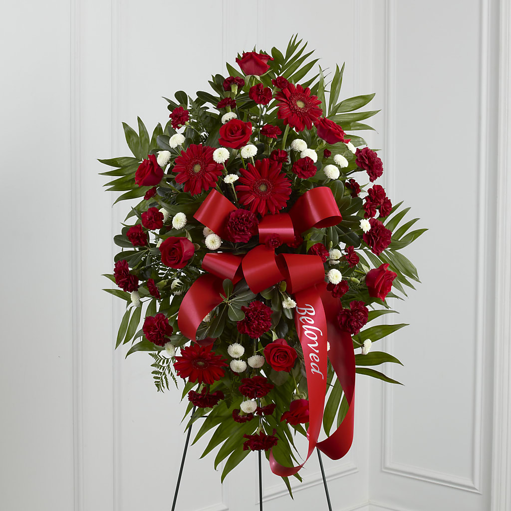 Treasured Memories Standing Spray – Loveland Colorado Flowers, Loveland CO