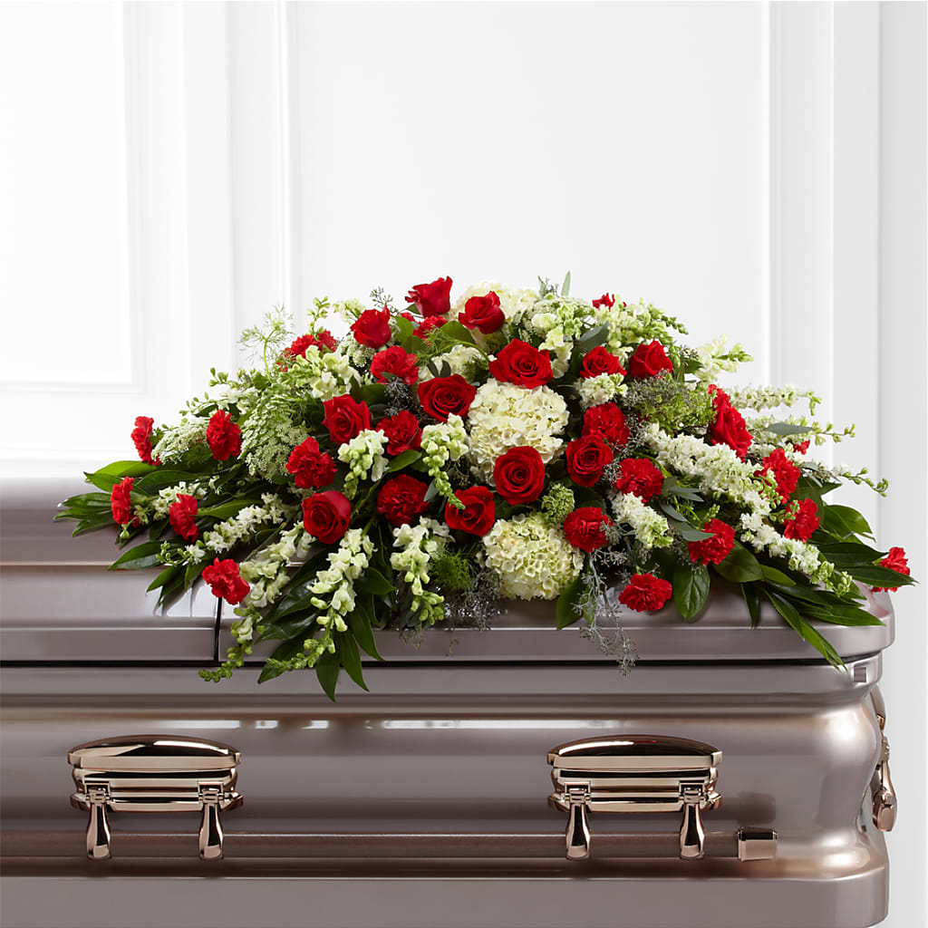 Sincerity Casket Spray – Loveland Colorado Flowers, Loveland CO