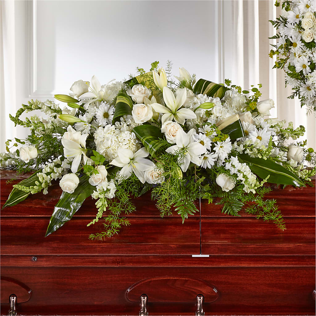 Abundance Casket Spray – Loveland Colorado Flowers, Loveland CO