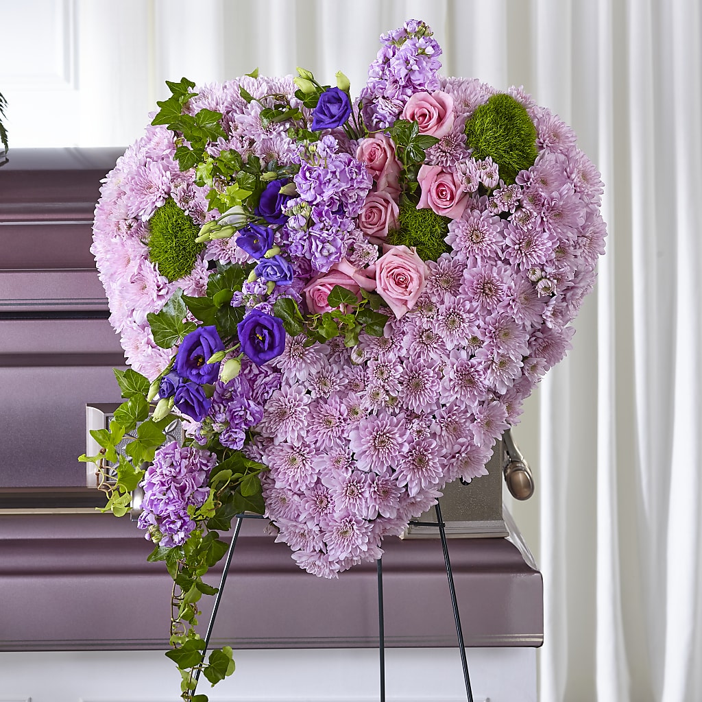 Treasured Love Standing Heart – Loveland Colorado Flowers, Loveland CO