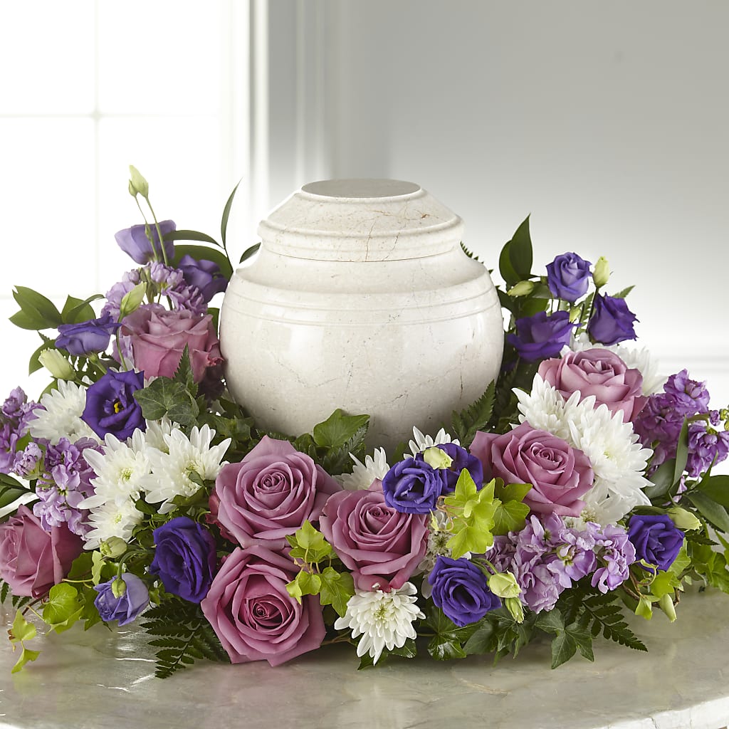 Blooming Sympathy Cremation Adornment – Loveland Colorado Flowers, Loveland CO