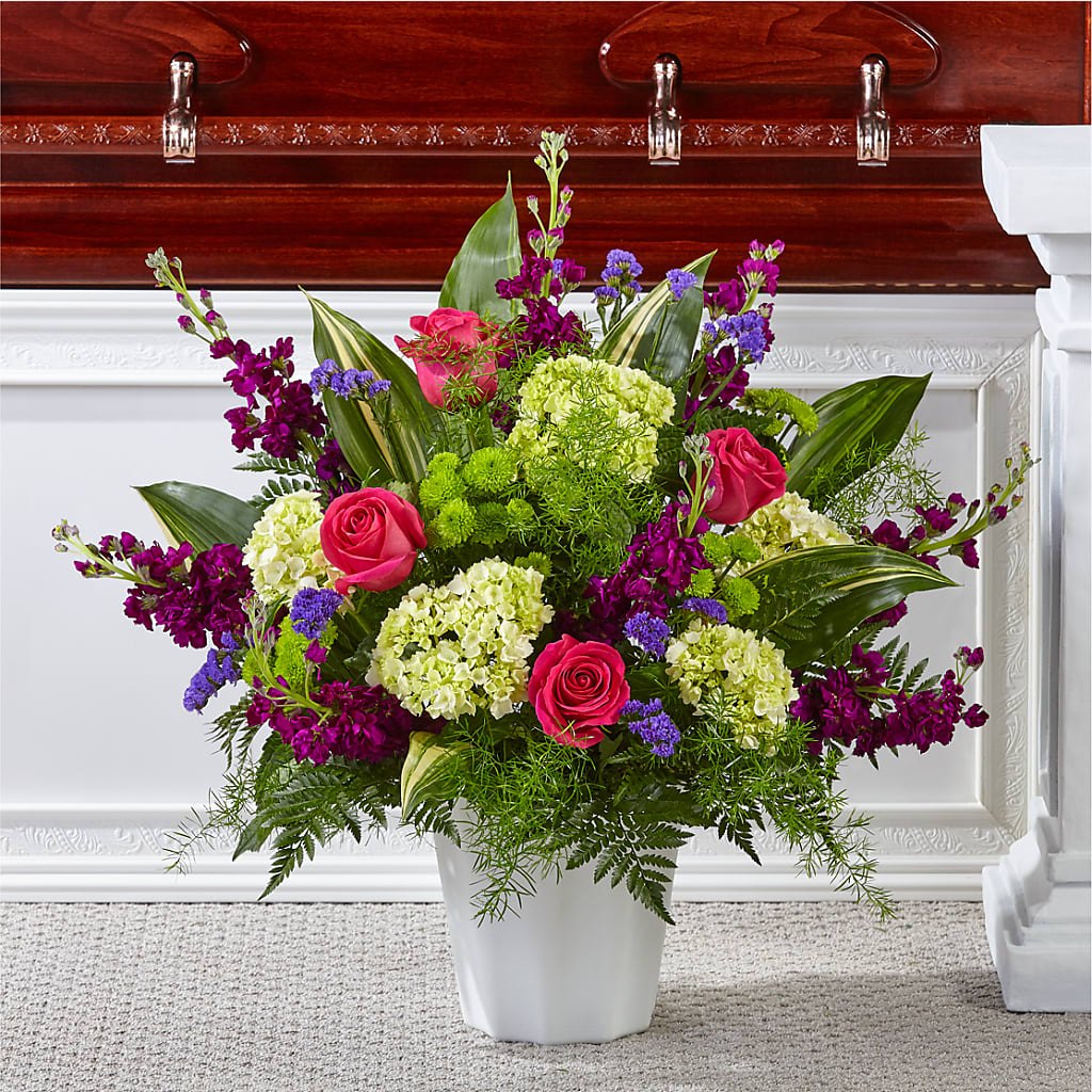 Beautiful Horizons Floor Basket – Loveland Colorado Flowers, Loveland CO