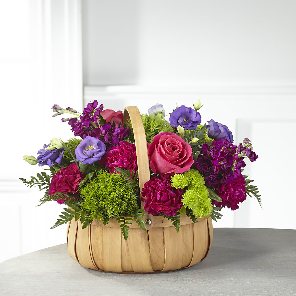 Serene Sanctuary Basket – Loveland Colorado Flowers, Loveland CO