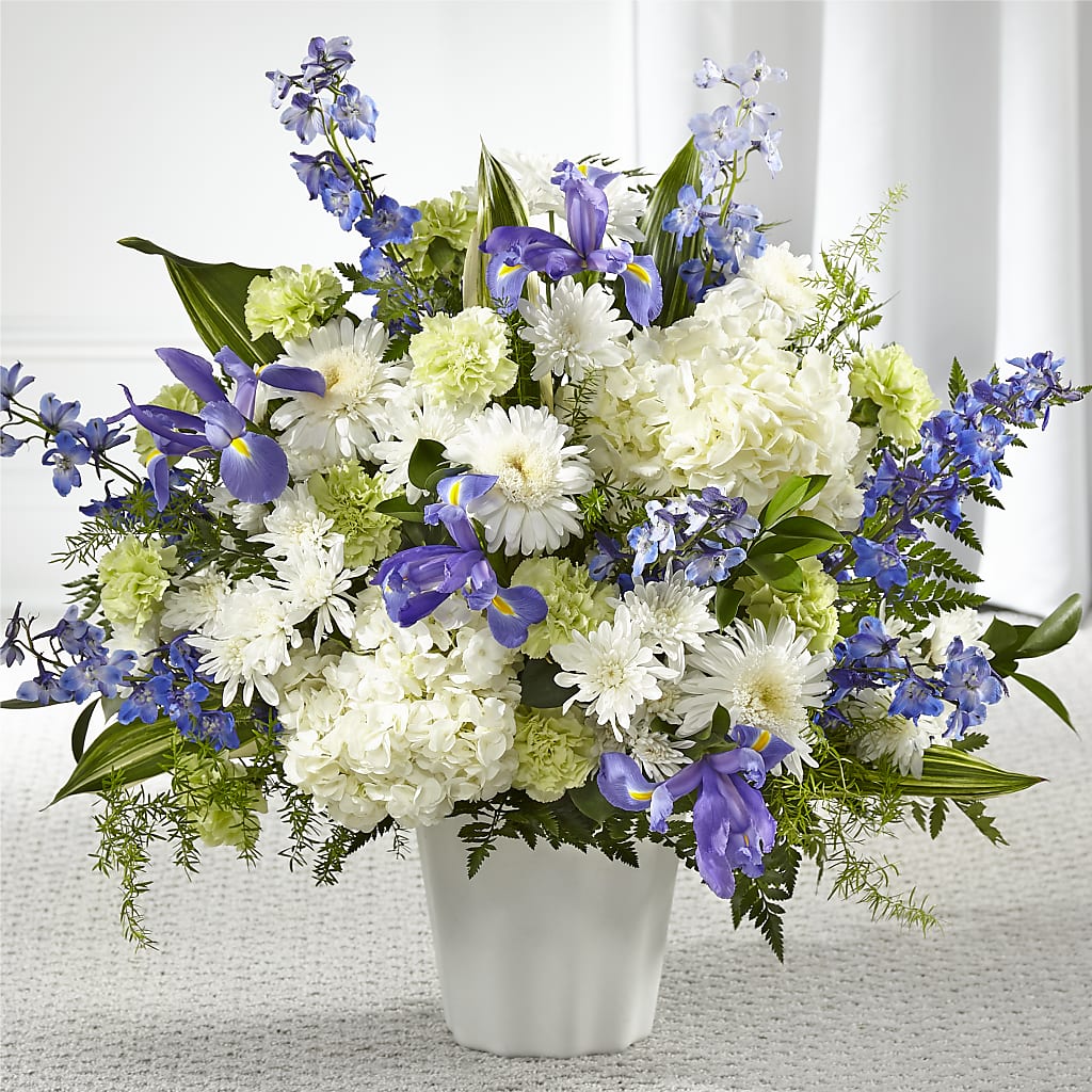 Soft Serenity Floor Basket – Loveland Colorado Flowers, Loveland CO