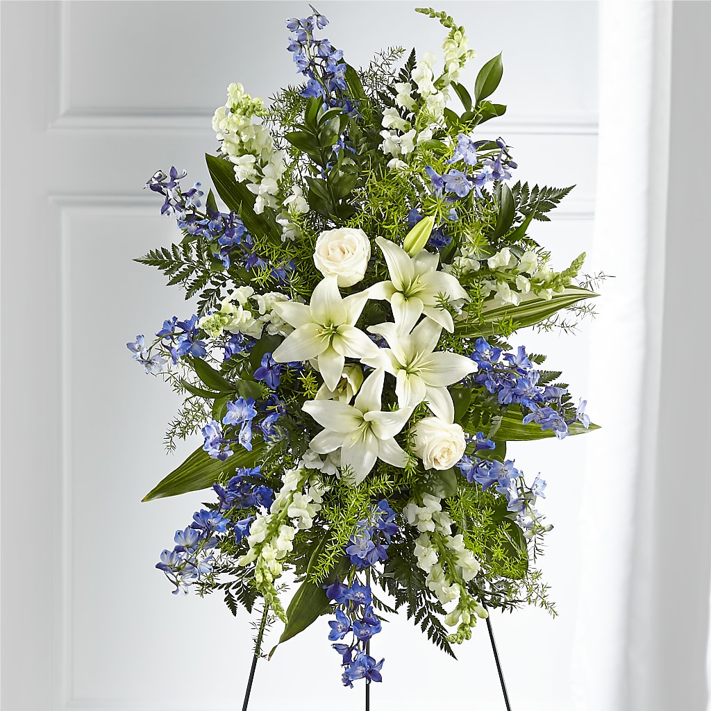 Faithful Friend Standing Spray – Loveland Colorado Flowers, Loveland CO