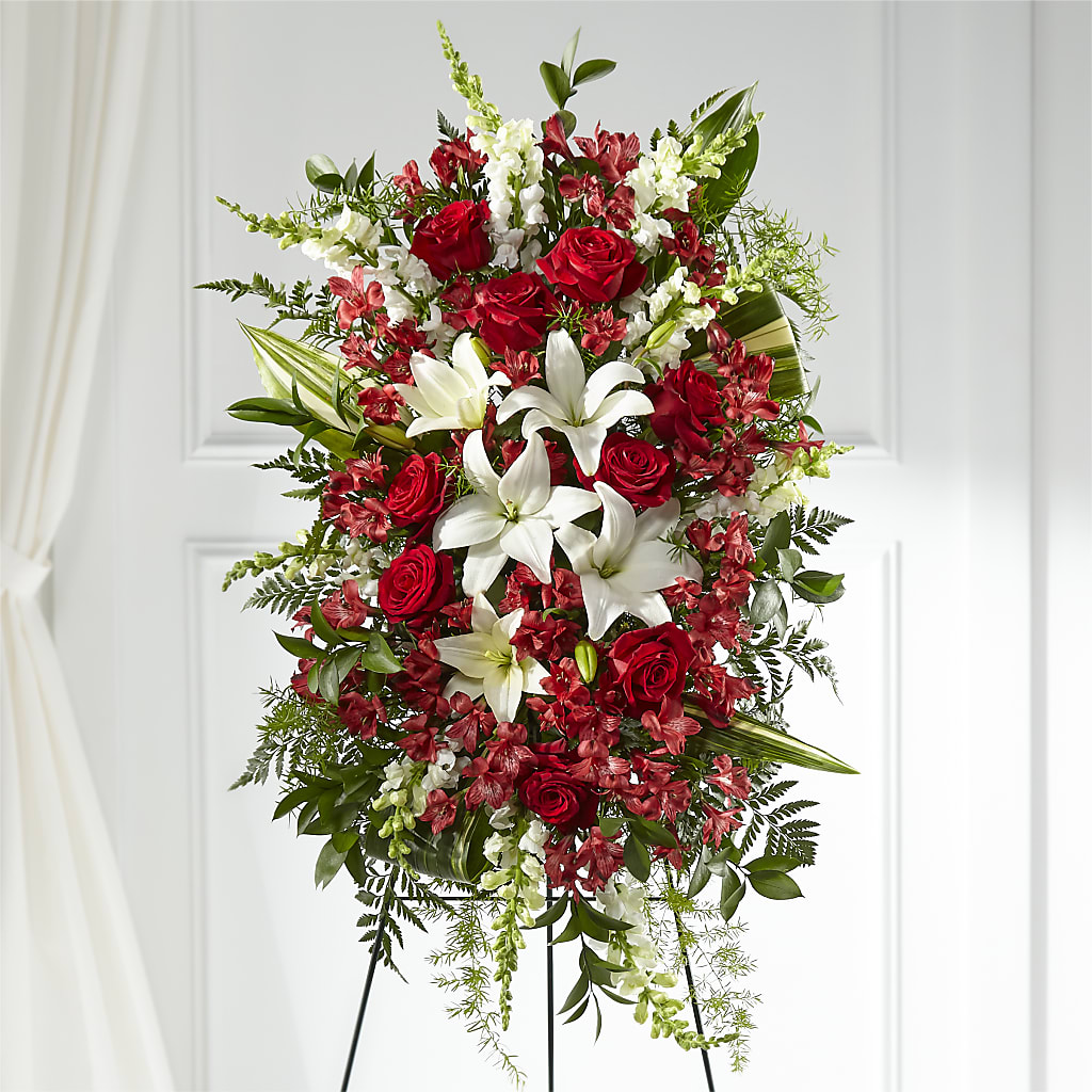 Everlasting Memory Standing Spray – Loveland Colorado Flowers, Loveland CO