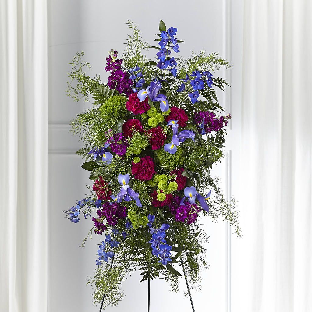 Heavenly Skies Standing Spray – Loveland Colorado Flowers, Loveland CO