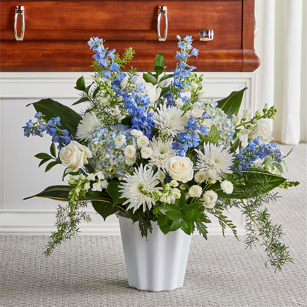 Everlasting Memories Floor Basket – Loveland Colorado Flowers, Loveland CO