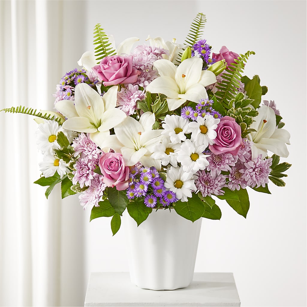 Warmest Thoughts Tabletop Basket – Loveland Colorado Flowers, Loveland CO