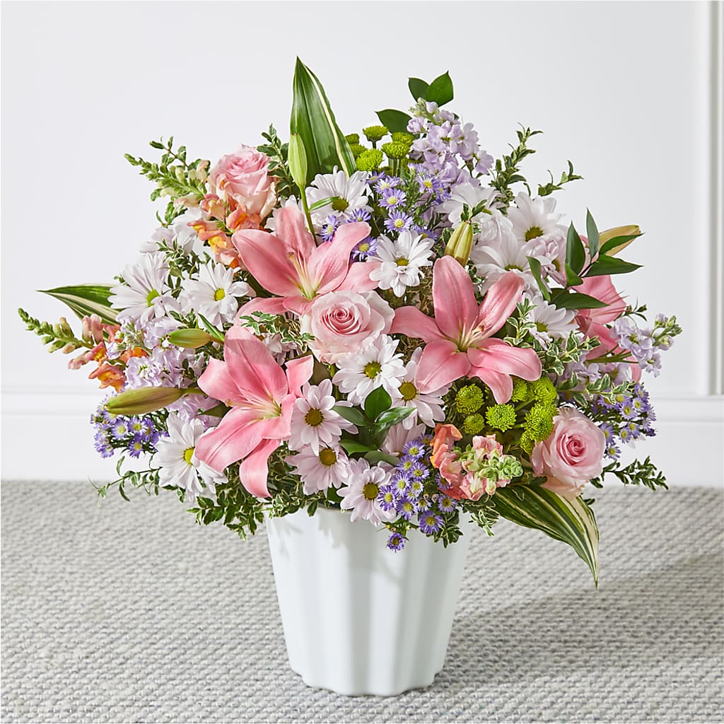 Abundant Compassion Floor Basket – Loveland Colorado Flowers, Loveland CO