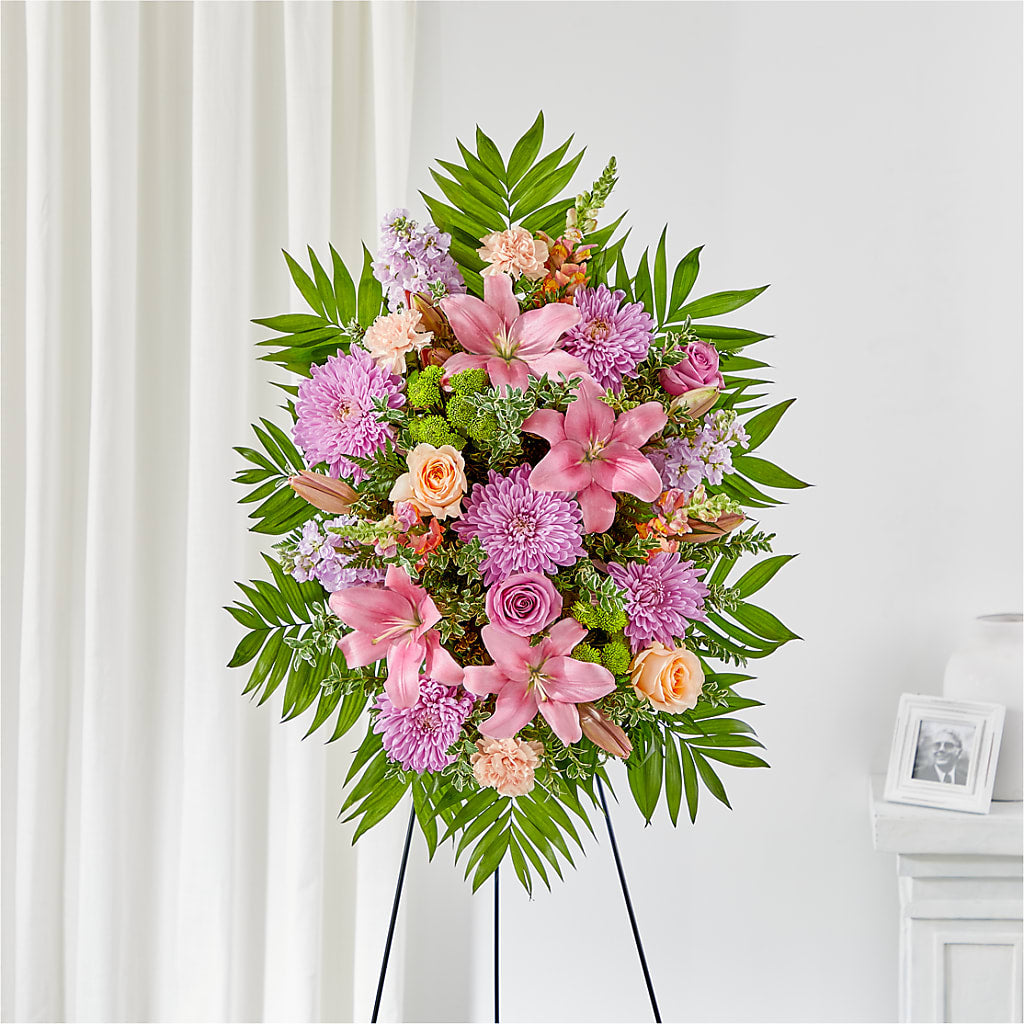 Love & Light Standing Spray – Loveland Colorado Flowers, Loveland CO