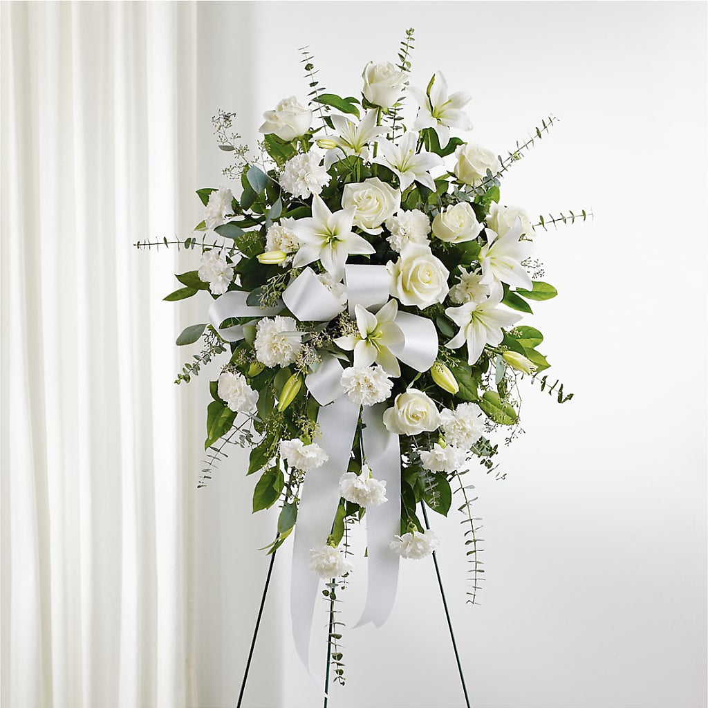 With Care Standing Spray – Loveland Colorado Flowers, Loveland CO
