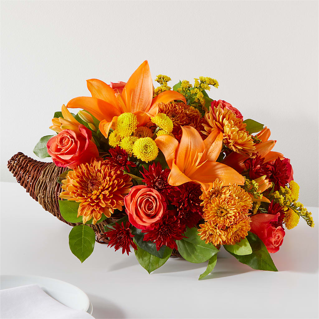 Bouquet of Blessings Cornucopia – Loveland Colorado Flowers, Loveland CO