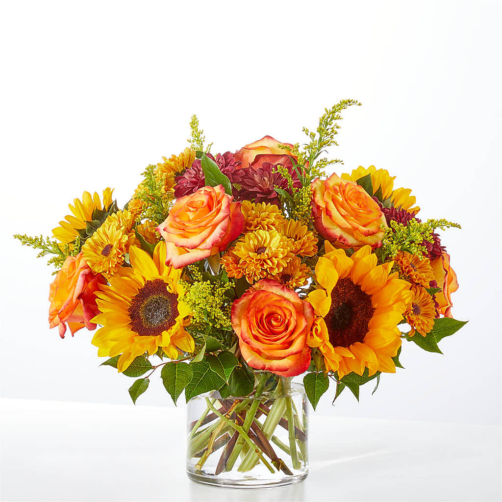Flannel Scarf Bouquet – Loveland Colorado Flowers, Loveland CO