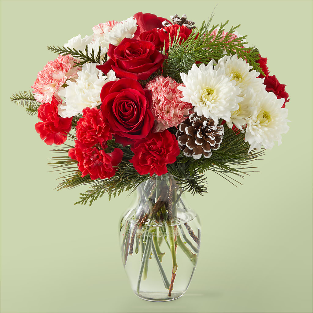Candy Cane Lane Bouquet – Loveland Colorado Flowers, Loveland CO