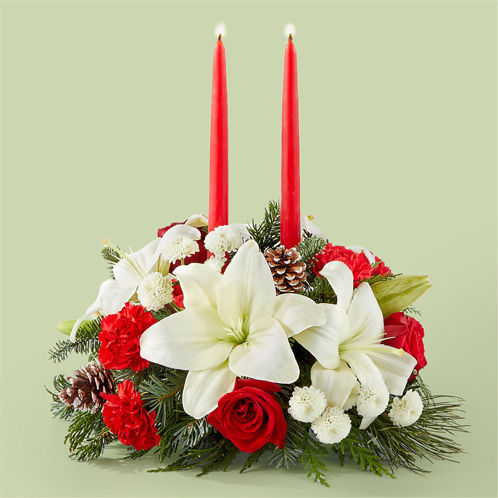 Seasonal Festivities Centerpiece – Loveland Colorado Flowers, Loveland CO