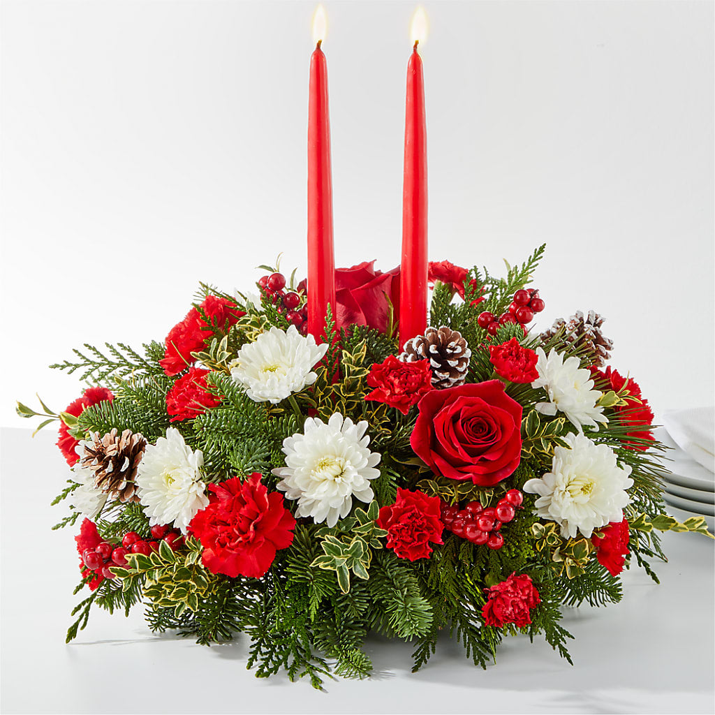 Holiday Soiree Centerpiece – Loveland Colorado Flowers, Loveland CO