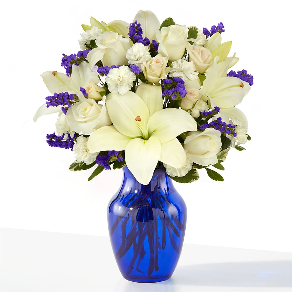 Sapphire Rush Bouquet – Loveland Colorado Flowers, Loveland CO