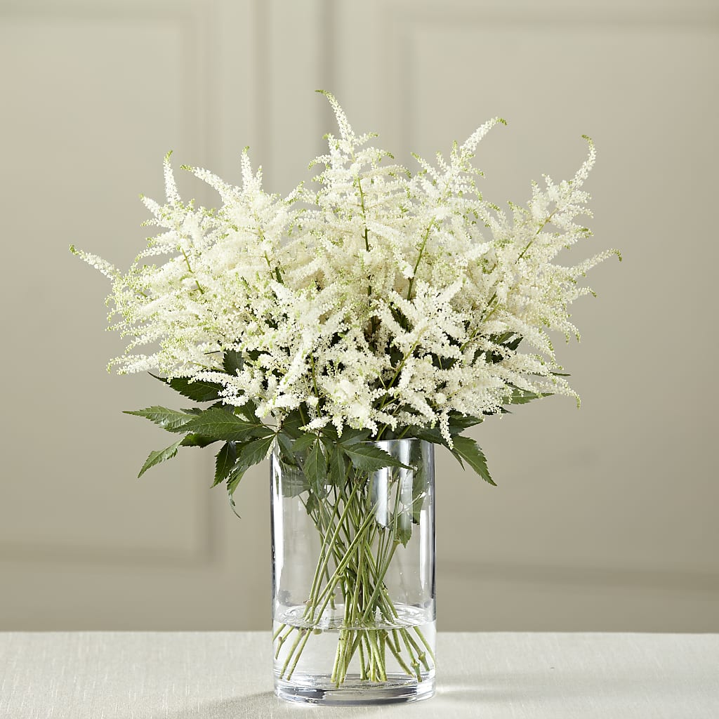 White Astilbe Bouquet – Loveland Colorado Flowers, Loveland CO