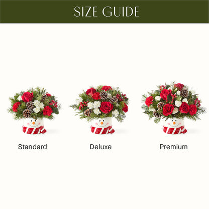 Jolly Snowman Bouquet –  Loveland Colorado Flowers, Loveland CO