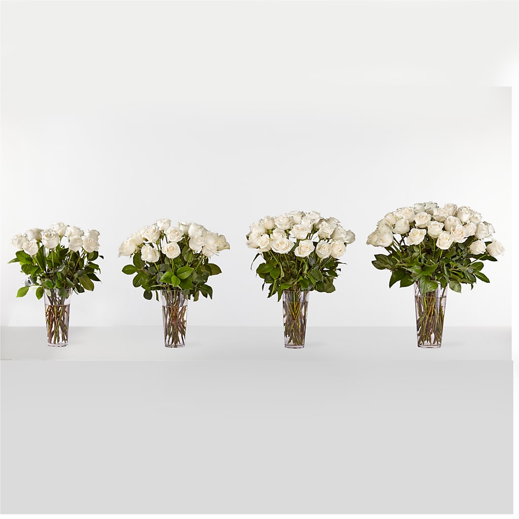 Long Stem White Rose Bouquet –  Loveland Colorado Flowers, Loveland CO