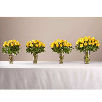 Long Stem Yellow Rose Bouquet –  Loveland Colorado Flowers, Loveland CO