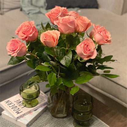 Long Stem Pink Rose Bouquet –  Loveland Colorado Flowers, Loveland CO