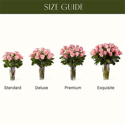 Long Stem Pink Rose Bouquet –  Loveland Colorado Flowers, Loveland CO