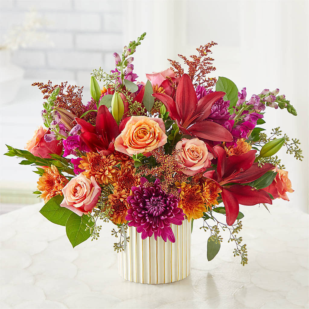 Burgundy Landscape Bouquet –  Loveland Colorado Flowers, Loveland CO