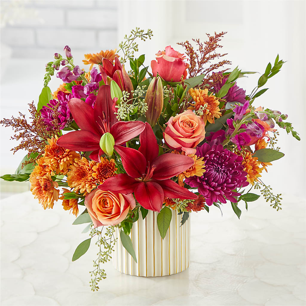 Burgundy Landscape Bouquet –  Loveland Colorado Flowers, Loveland CO