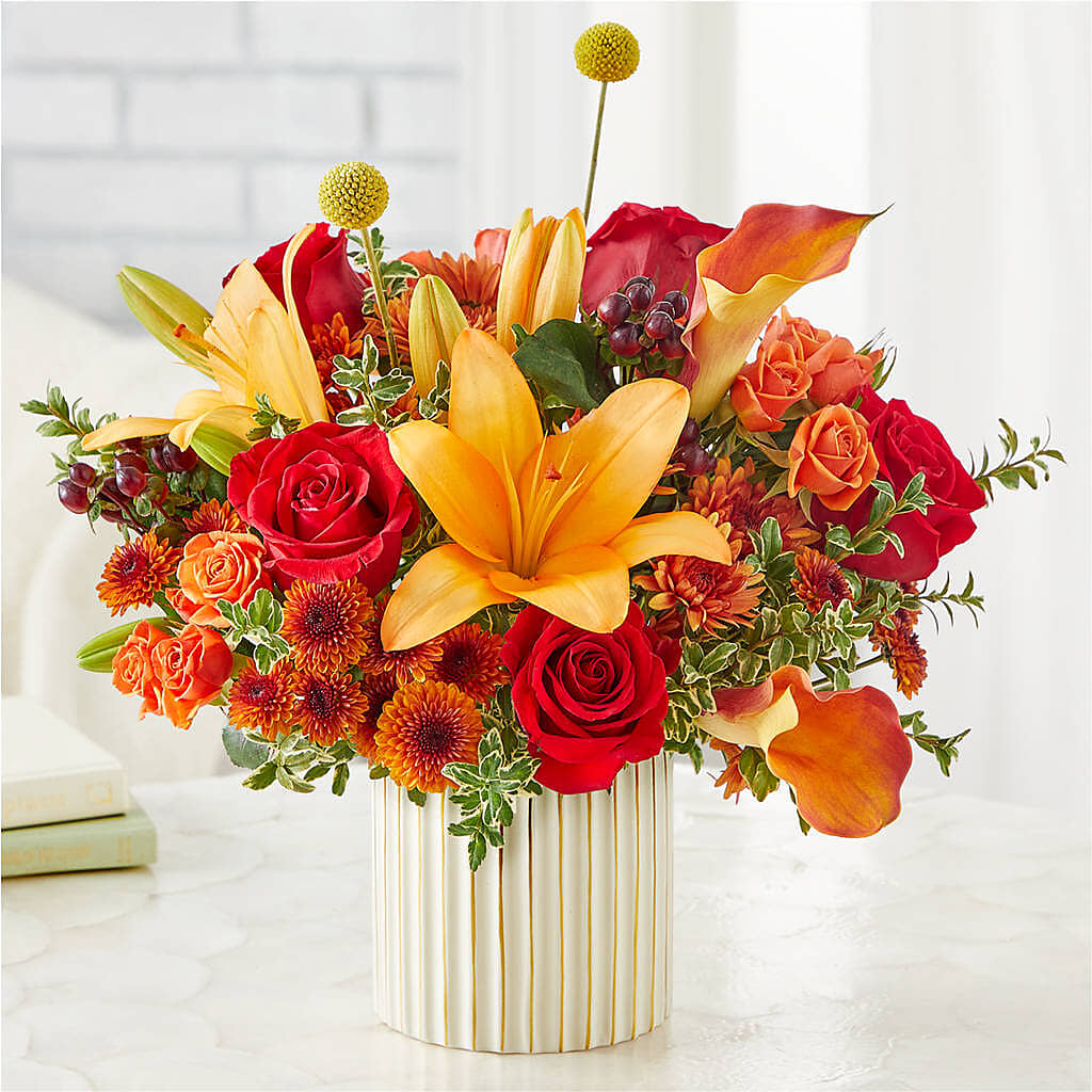 Scarlet Skies Bouquet –  Loveland Colorado Flowers, Loveland CO