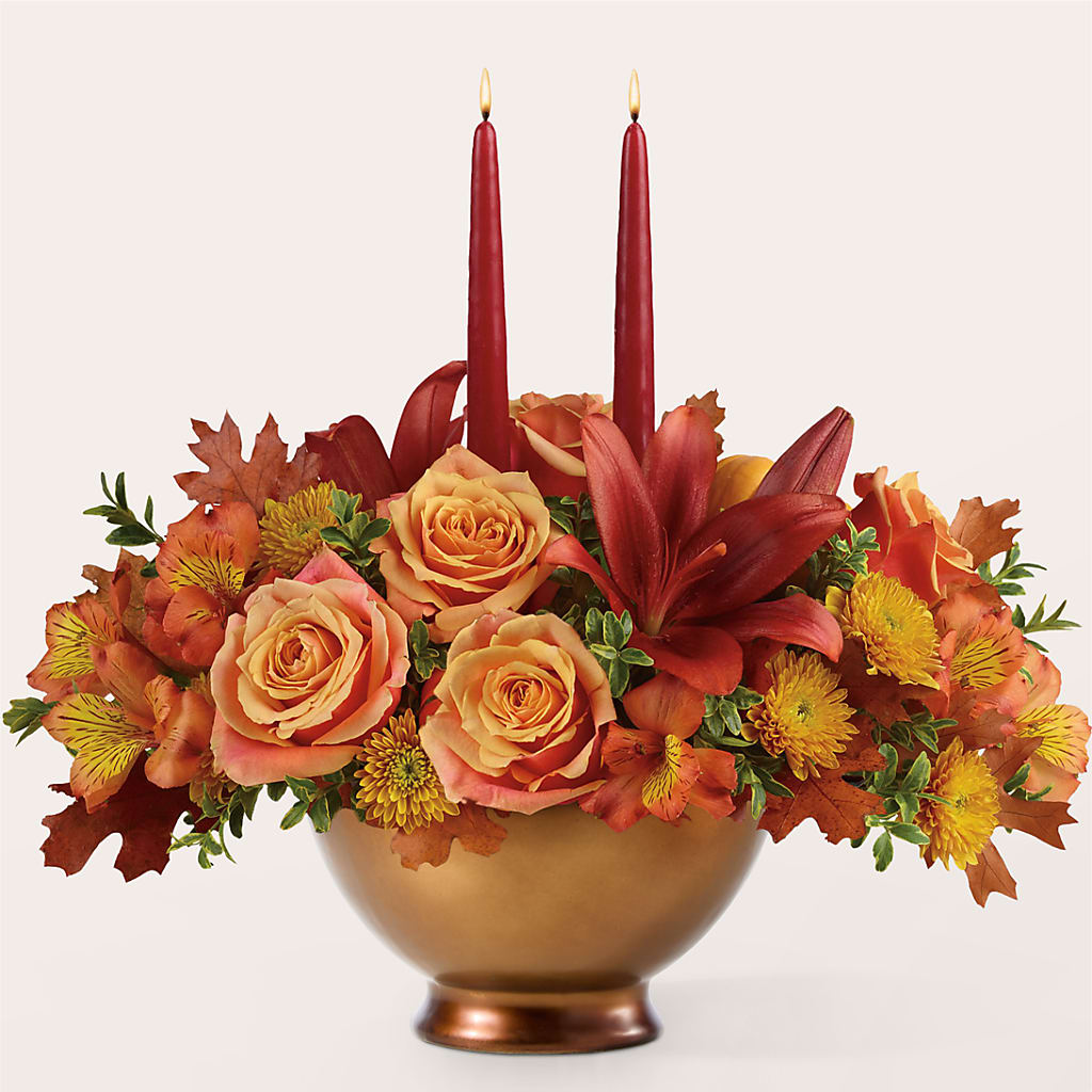 Harvest Table Centerpiece –  Loveland Colorado Flowers, Loveland CO