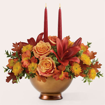 Harvest Table Centerpiece –  Loveland Colorado Flowers, Loveland CO