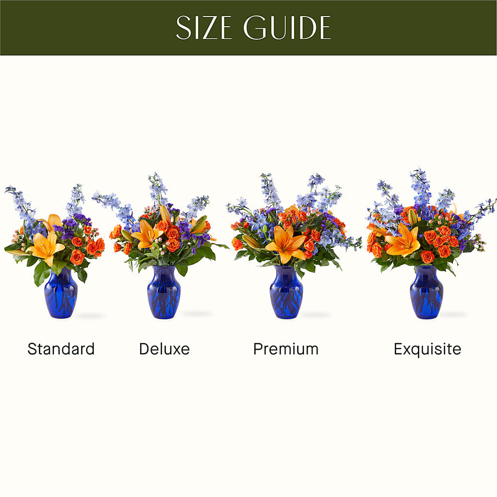 Radiant Citrus Bouquet –  Loveland Colorado Flowers, Loveland CO
