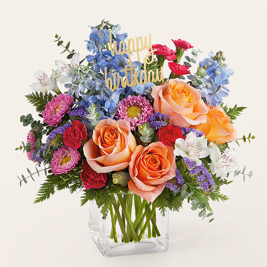 Birthday Bash Bouquet –  Loveland Colorado Flowers, Loveland CO