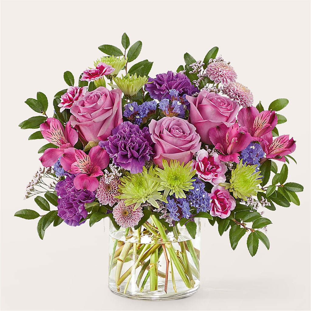 Glass Half Full Bouquet –  Loveland Colorado Flowers, Loveland CO