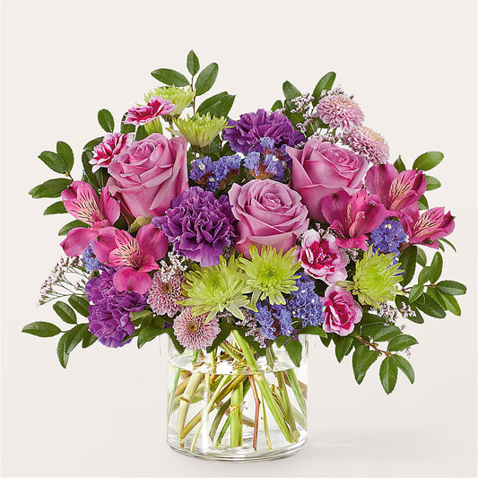 Glass Half Full Bouquet –  Loveland Colorado Flowers, Loveland CO