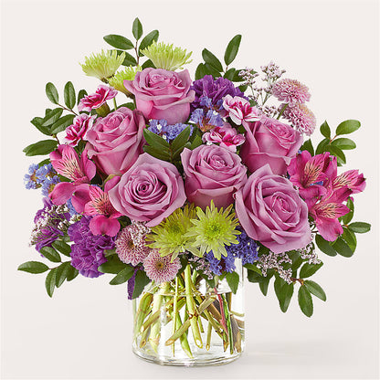 Glass Half Full Bouquet –  Loveland Colorado Flowers, Loveland CO