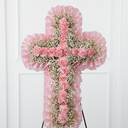 Angel's Cross Easel –  Loveland Colorado Flowers, Loveland CO