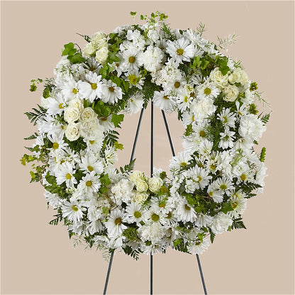 Faithful Wishes Wreath –  Loveland Colorado Flowers, Loveland CO
