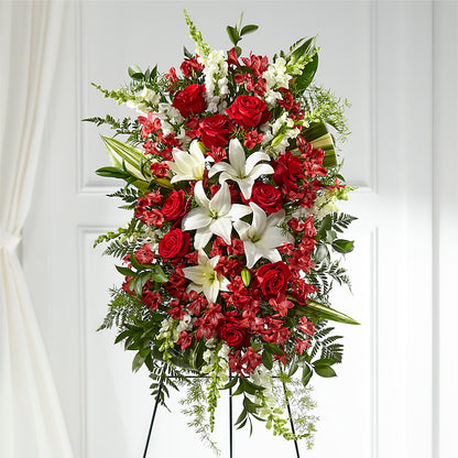 Everlasting Memory Standing Spray –  Loveland Colorado Flowers, Loveland CO